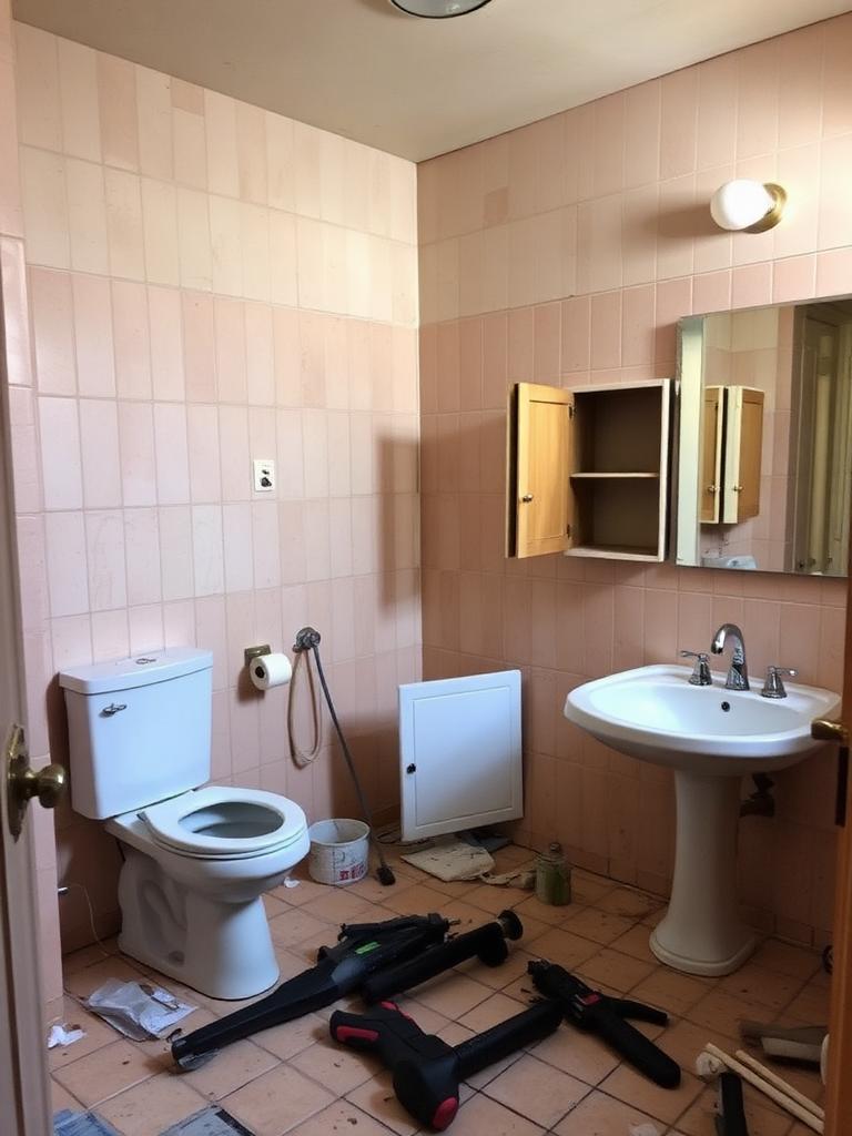 Bathroom Remodel — Before